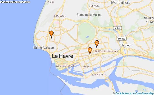 plan Droits Le Havre Associations droits Le Havre : 3 associations