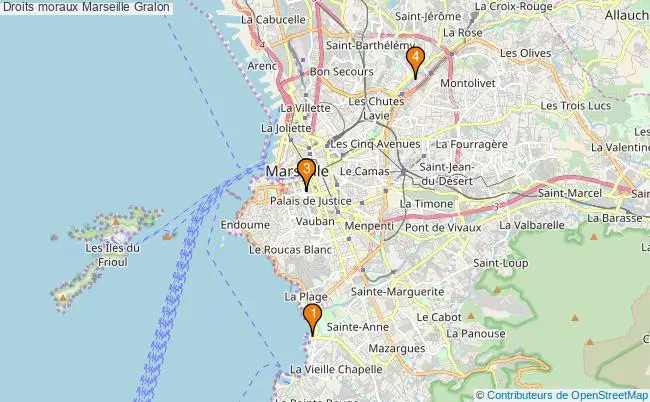 plan Droits moraux Marseille Associations droits moraux Marseille : 4 associations