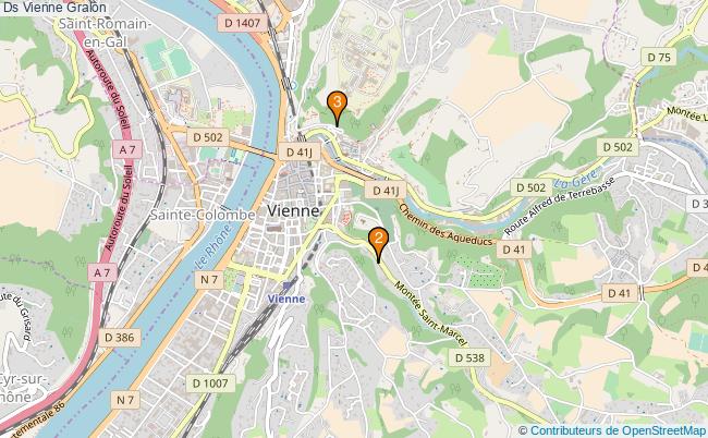plan Ds Vienne Associations Ds Vienne : 3 associations