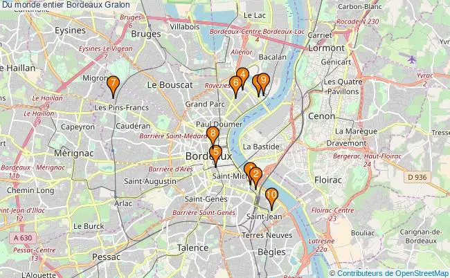plan Du monde entier Bordeaux Associations Du monde entier Bordeaux : 11 associations