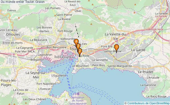 plan Du monde entier Toulon Associations Du monde entier Toulon : 6 associations