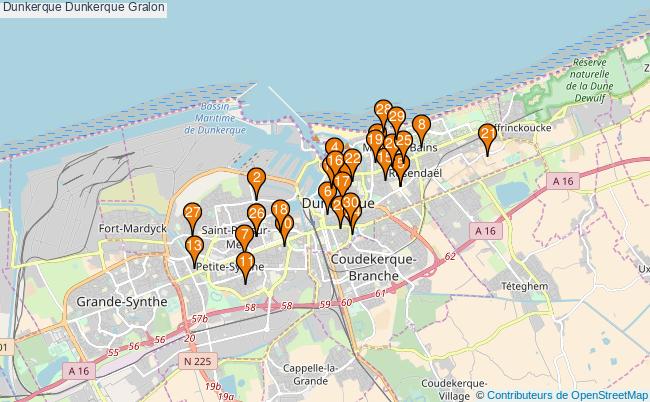 plan Dunkerque Dunkerque Associations Dunkerque Dunkerque : 145 associations