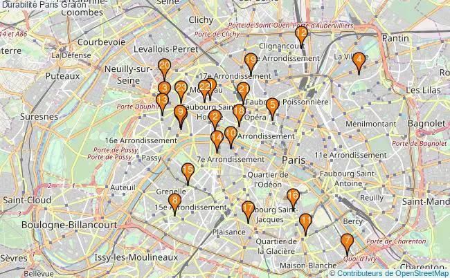 plan Durabilité Paris Associations durabilité Paris : 44 associations
