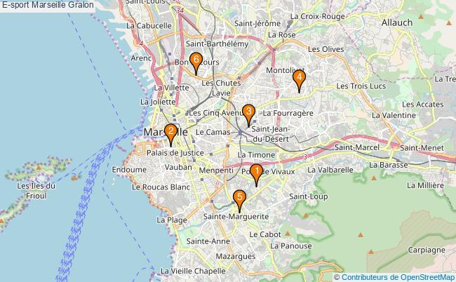 plan E-sport Marseille Associations e-sport Marseille : 13 associations