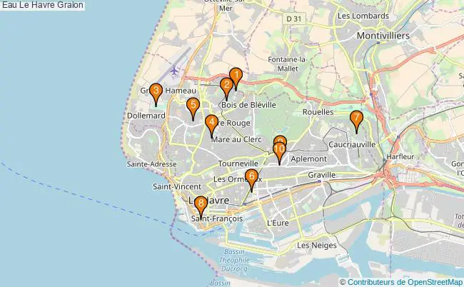 plan Eau Le Havre Associations Eau Le Havre : 21 associations