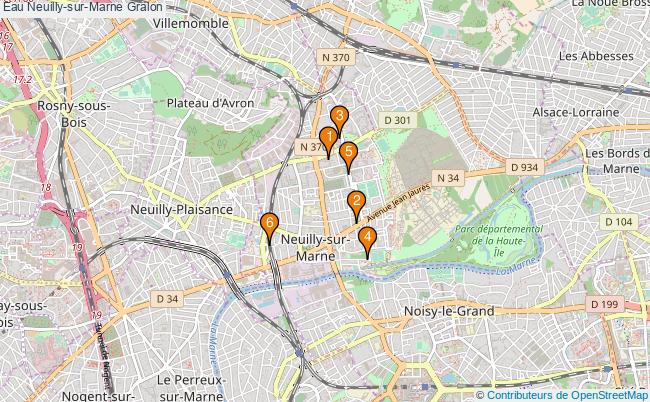 plan Eau Neuilly-sur-Marne Associations Eau Neuilly-sur-Marne : 7 associations