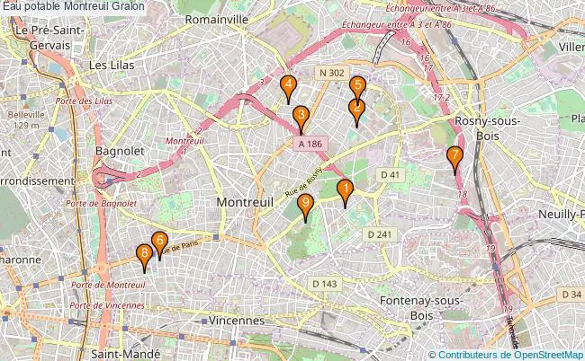 plan Eau potable Montreuil Associations eau potable Montreuil : 17 associations