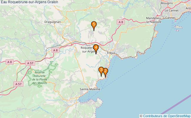 plan Eau Roquebrune-sur-Argens Associations Eau Roquebrune-sur-Argens : 7 associations