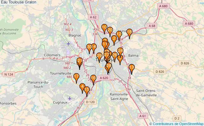 plan Eau Toulouse Associations Eau Toulouse : 90 associations