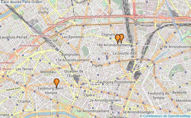 plan Eaux douces Paris Associations eaux douces Paris : 3 associations