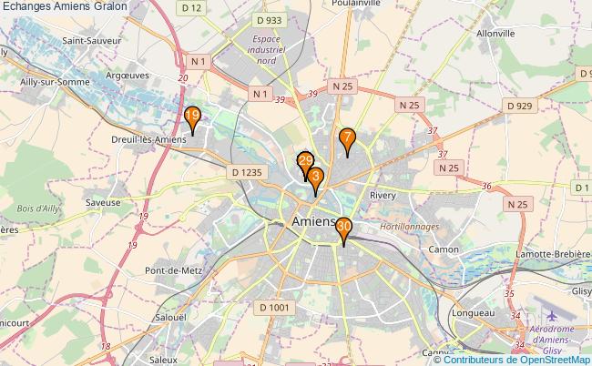 plan Echanges Amiens Associations echanges Amiens : 77 associations