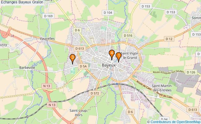 plan Echanges Bayeux Associations echanges Bayeux : 4 associations