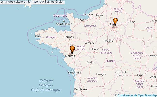plan échanges culturels internationaux Nantes Associations échanges culturels internationaux Nantes : 6 associations