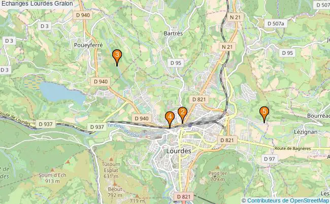 plan Echanges Lourdes Associations echanges Lourdes : 4 associations