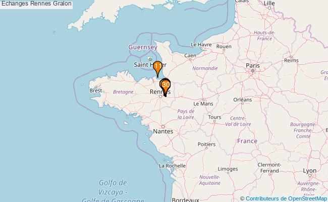 plan Echanges Rennes Associations echanges Rennes : 48 associations