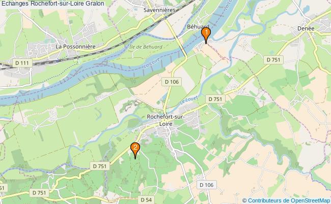 plan Echanges Rochefort-sur-Loire Associations echanges Rochefort-sur-Loire : 1 associations