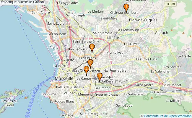 plan éclectique Marseille Associations éclectique Marseille : 6 associations
