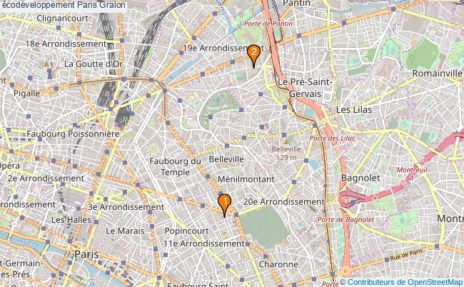 plan écodéveloppement Paris Associations écodéveloppement Paris : 3 associations