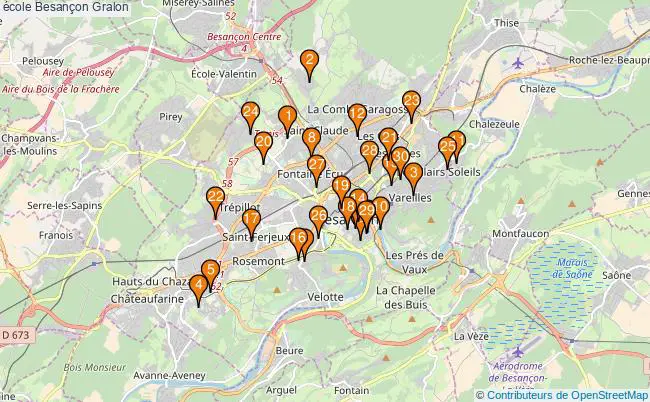 plan école Besançon Associations école Besançon : 57 associations