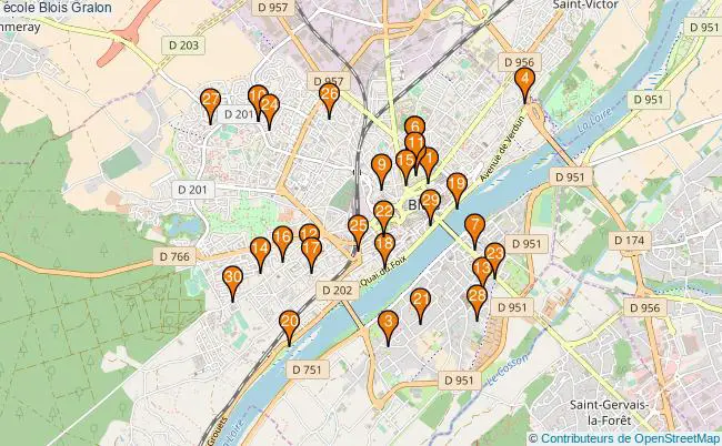 plan école Blois Associations école Blois : 37 associations