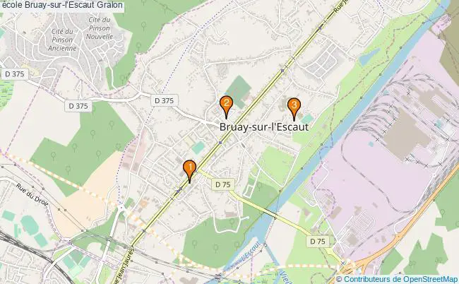 plan école Bruay-sur-l'Escaut Associations école Bruay-sur-l'Escaut : 4 associations