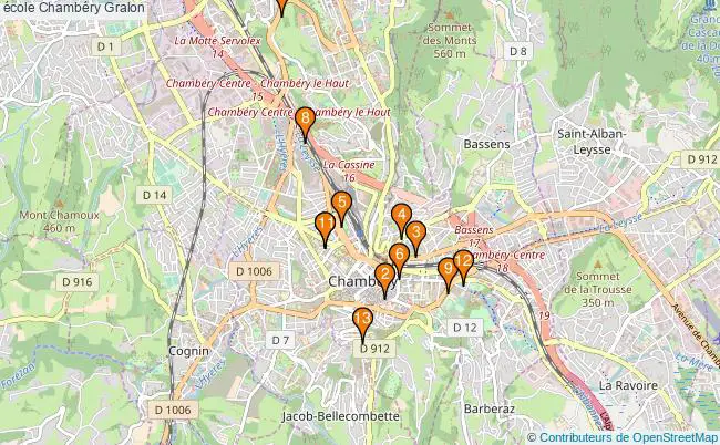 plan école Chambéry Associations école Chambéry : 22 associations