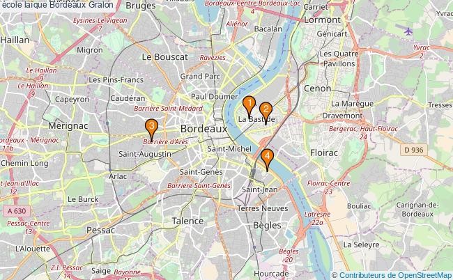 plan école laïque Bordeaux Associations école laïque Bordeaux : 4 associations