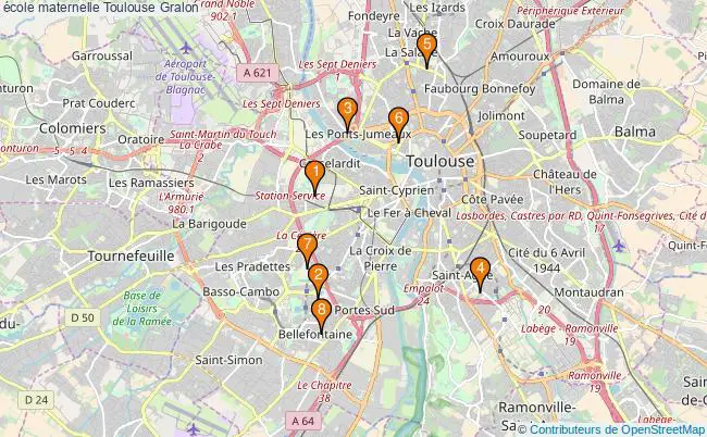 plan école maternelle Toulouse Associations école maternelle Toulouse : 11 associations