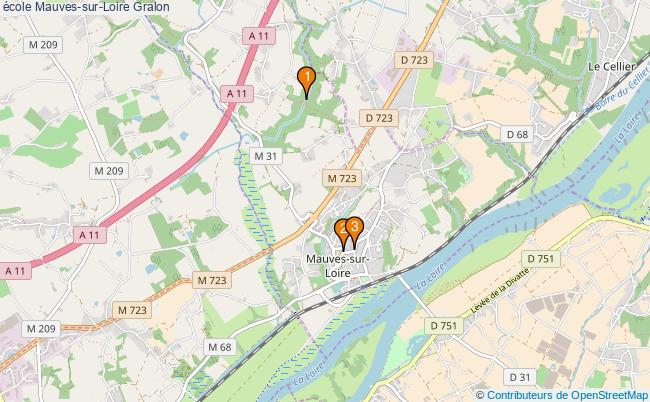 plan école Mauves-sur-Loire Associations école Mauves-sur-Loire : 3 associations