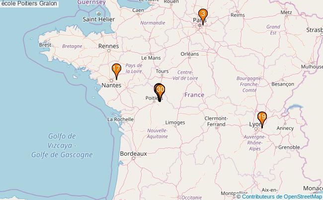 plan école Poitiers Associations école Poitiers : 67 associations
