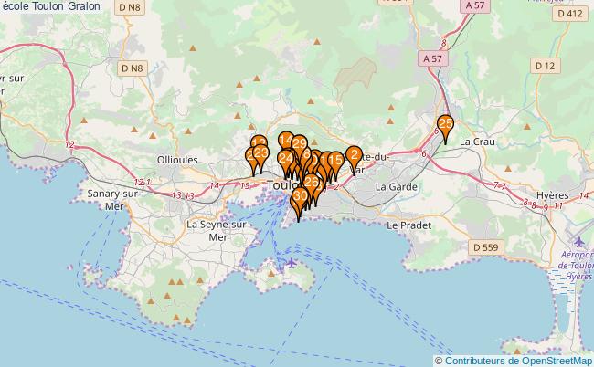 plan école Toulon Associations école Toulon : 57 associations