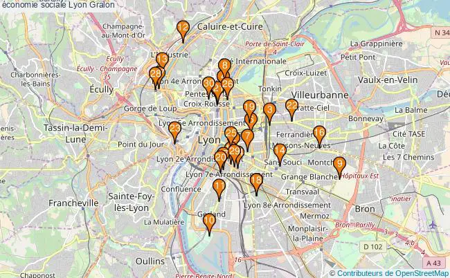 plan économie sociale Lyon Associations économie sociale Lyon : 47 associations