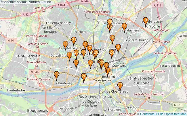 plan économie sociale Nantes Associations économie sociale Nantes : 37 associations