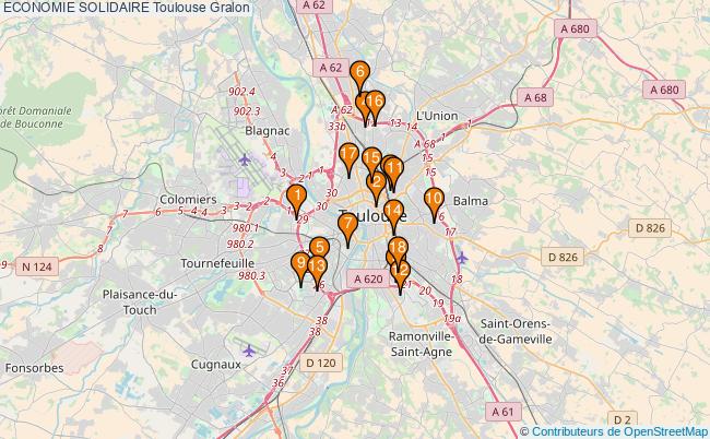 plan ECONOMIE SOLIDAIRE Toulouse Associations ECONOMIE SOLIDAIRE Toulouse : 16 associations