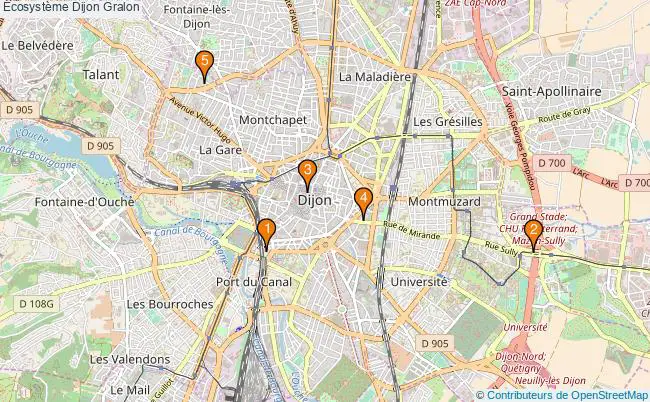 plan Écosystème Dijon Associations Écosystème Dijon : 6 associations