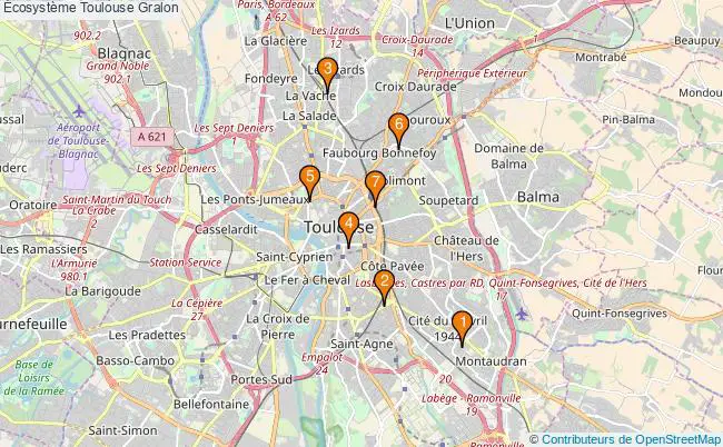 plan Écosystème Toulouse Associations Écosystème Toulouse : 17 associations