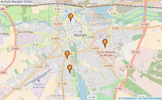 plan écriture Bourges Associations écriture Bourges : 9 associations