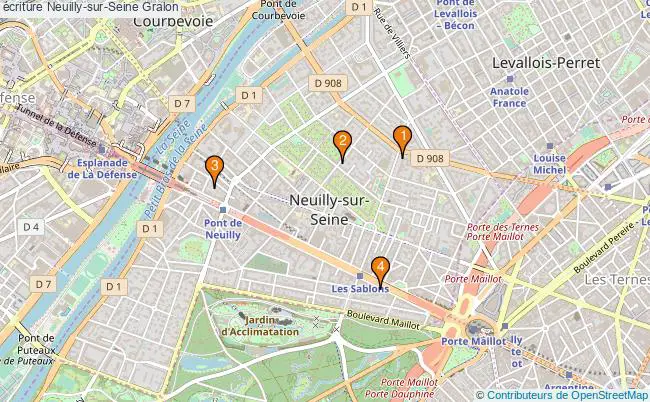 plan écriture Neuilly-sur-Seine Associations écriture Neuilly-sur-Seine : 7 associations