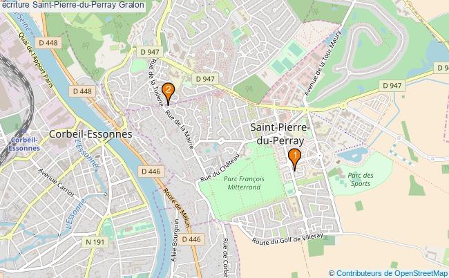 plan écriture Saint-Pierre-du-Perray Associations écriture Saint-Pierre-du-Perray : 4 associations