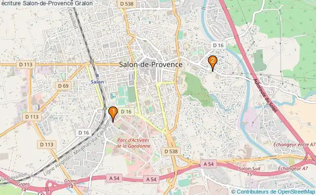 plan écriture Salon-de-Provence Associations écriture Salon-de-Provence : 4 associations