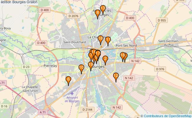 plan édition Bourges Associations édition Bourges : 22 associations