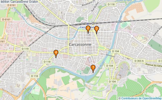 plan édition Carcassonne Associations édition Carcassonne : 5 associations