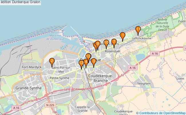 plan édition Dunkerque Associations édition Dunkerque : 13 associations