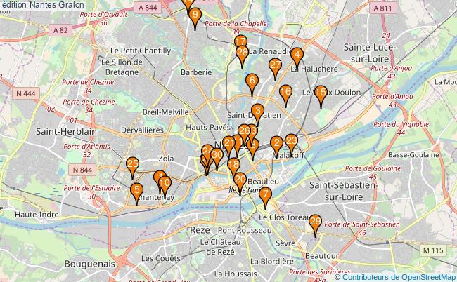 plan édition Nantes Associations édition Nantes : 168 associations