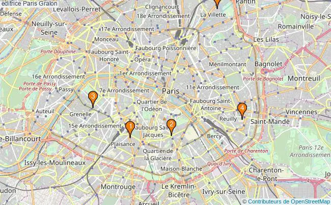plan éditrice Paris Associations éditrice Paris : 8 associations