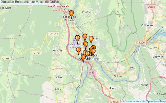 plan éducation Bellegarde-sur-Valserine Associations éducation Bellegarde-sur-Valserine : 18 associations