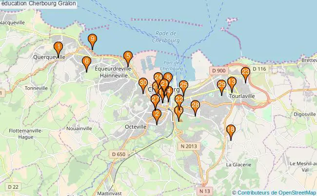 plan éducation Cherbourg Associations éducation Cherbourg : 83 associations