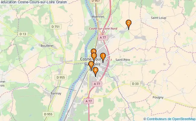 plan éducation Cosne-Cours-sur-Loire Associations éducation Cosne-Cours-sur-Loire : 8 associations