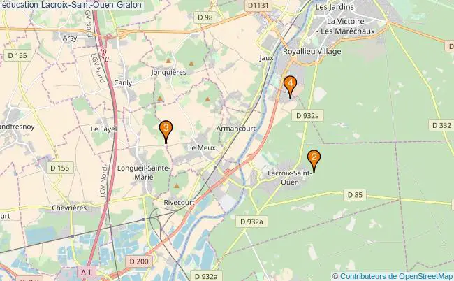 plan éducation Lacroix-Saint-Ouen Associations éducation Lacroix-Saint-Ouen : 6 associations