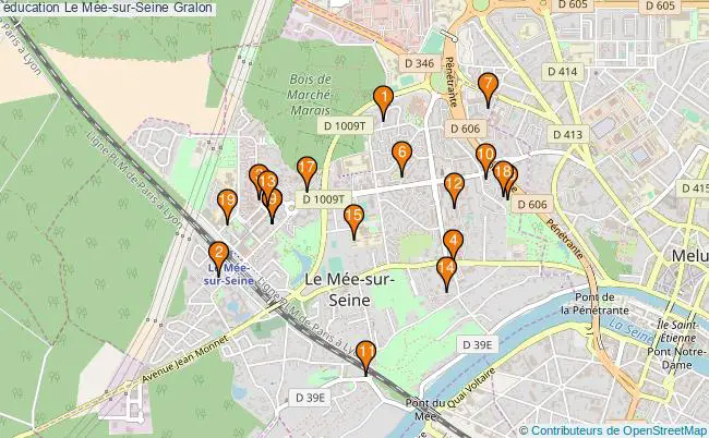 plan éducation Le Mée-sur-Seine Associations éducation Le Mée-sur-Seine : 25 associations